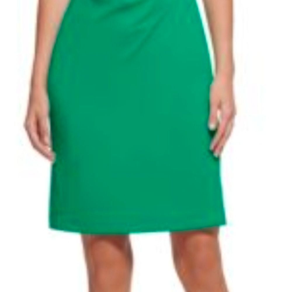 Karl Lagerfeld Teal Dress - Picture 3 of 11